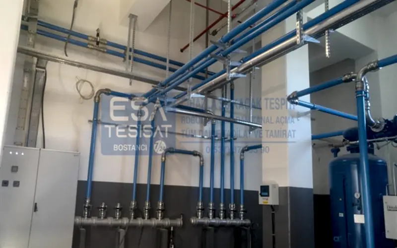 Hava Ve Yağ Tesisatı